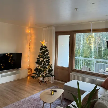Cozy One-bedroom With Sauna And Forest View Apartament Rovaniemi