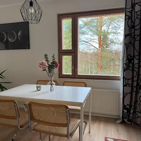 Cozy One-bedroom With Sauna And Forest View Apartament