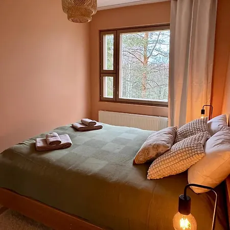 Apartment Cozy One-bedroom With Sauna And Forest View