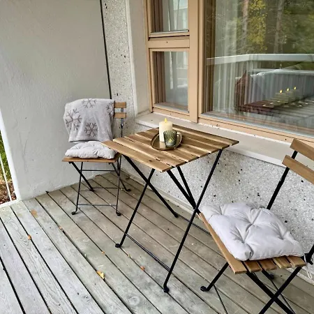 Cozy One-bedroom With Sauna And Forest View Apartment