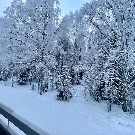 Cozy One-bedroom With Sauna And Forest View